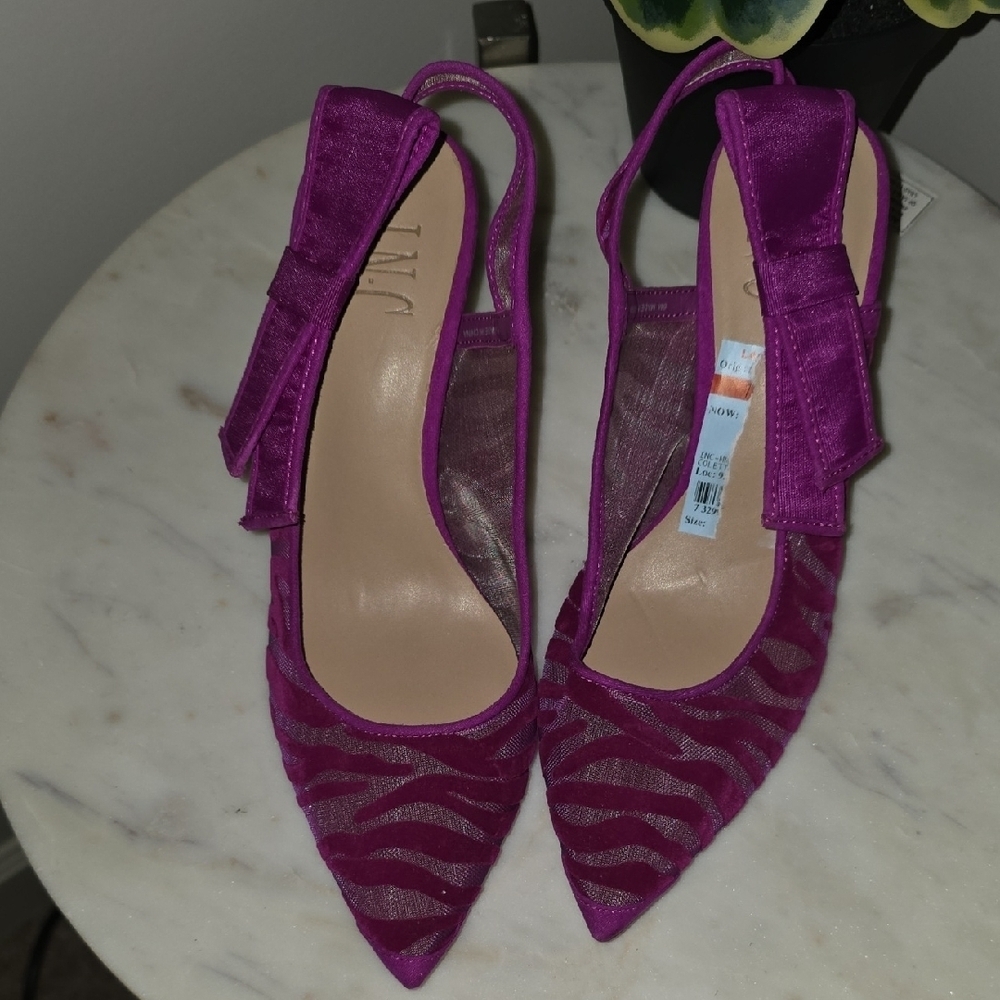 INC International Concepts Fuchsia Heels